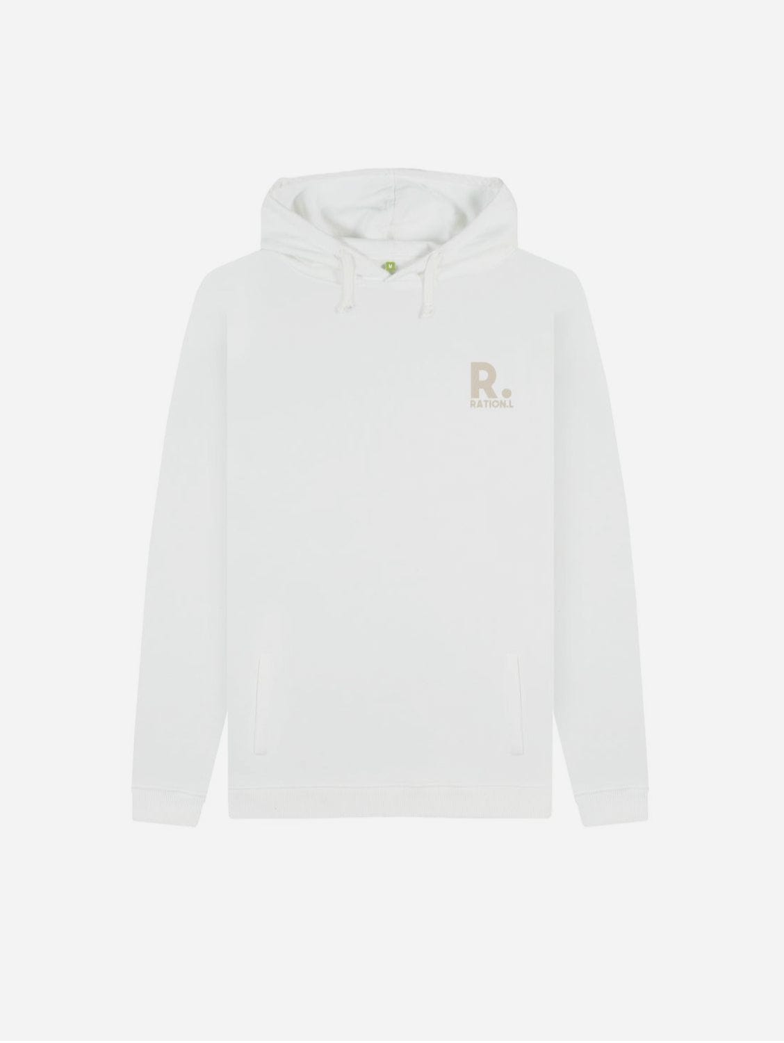 Ration.L R Kind Organic Hoodie - White (Refurbished)