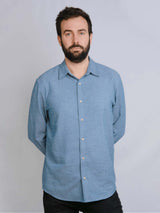 Immaculate Vegan - Rewound Clothing The Marc 100% Recycled Shirt | Teal Small
