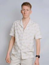 Immaculate Vegan - Rewound Clothing The Thomas Hemp Blend Shirt | Palm Tree Medium