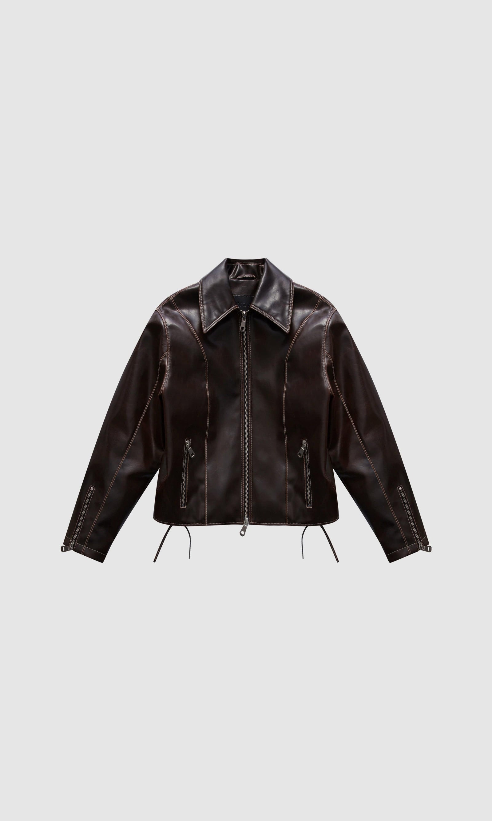Robin Unisex Vegan Olive Leather Jacket | Sienna – Immaculate Vegan
