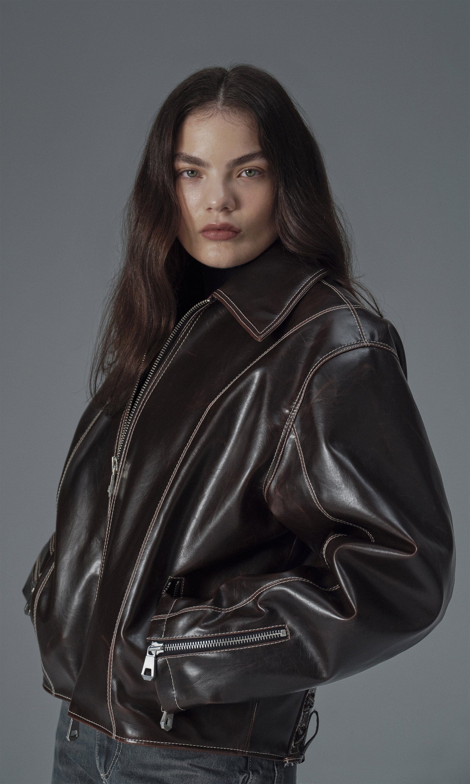 ジャケット・アウター 90s luna mattino zip short leatherjacket il_fullxfull.5706591278_dmkh.jpg