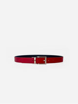 Immaculate Vegan - Canussa Reversible Vegan Leather Belt | Black & Red