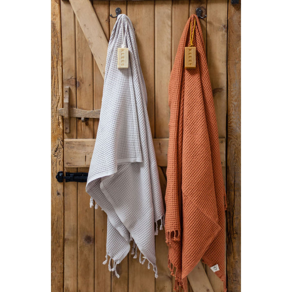 Lüks Linen Rulo Waffle Vegan Peshtemal | Multiple Colours