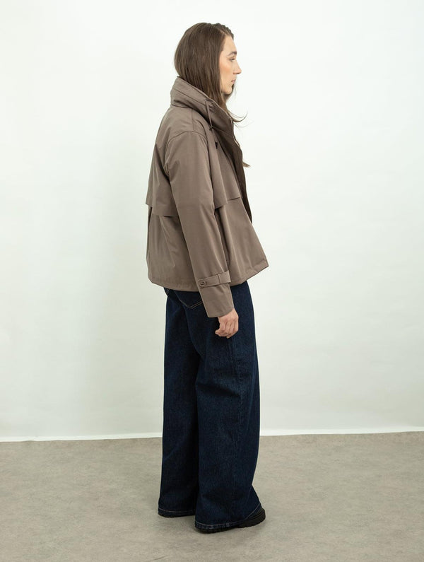 Waterproof City Walker Jacket | Taupe