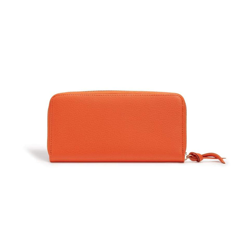 LaBante London Serene Vegan Leather Zip Around Wallet | Sunset