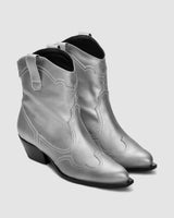 Immaculate Vegan - Bohema Metallic Stitchy Cowboy Boots