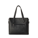 Immaculate Vegan - SKYLA TANYA Shoulder Bag Tote with Crossbody Strap Black