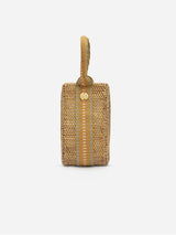 Immaculate Vegan - Stelar Lor Handwoven Atta Vegan Bracelet Bag | Copper Stripe