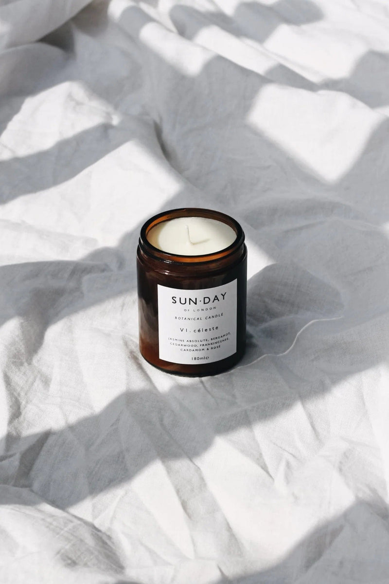 Sun.day of London Luxury Vegan Candle | Céleste 180ml 180 ml