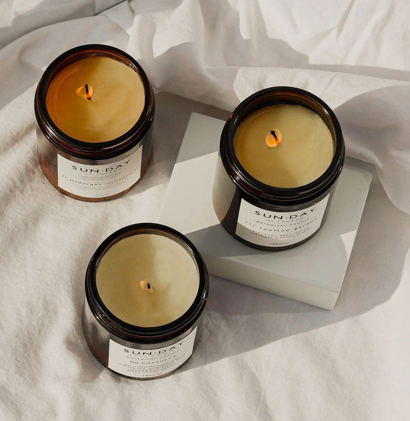 Sun.day of London Luxury Vegan Candle | Midnight (Somewhere) 180ml 180ml