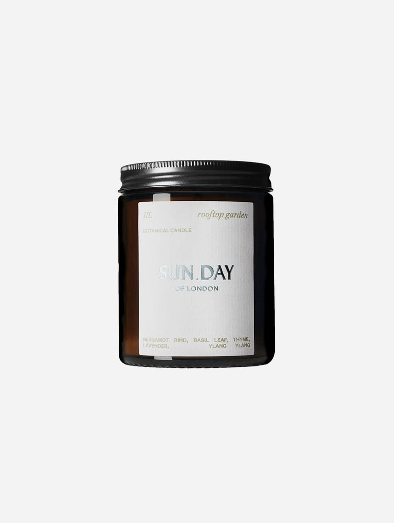 Sun.day of London Luxury Vegan Candle | Rooftop Garden 180ml Midi - 180ml Candle