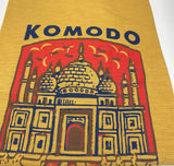 Immaculate Vegan - KOMODO SUPER CHAI Mens GOTS Organic Cotton Tee - Honey