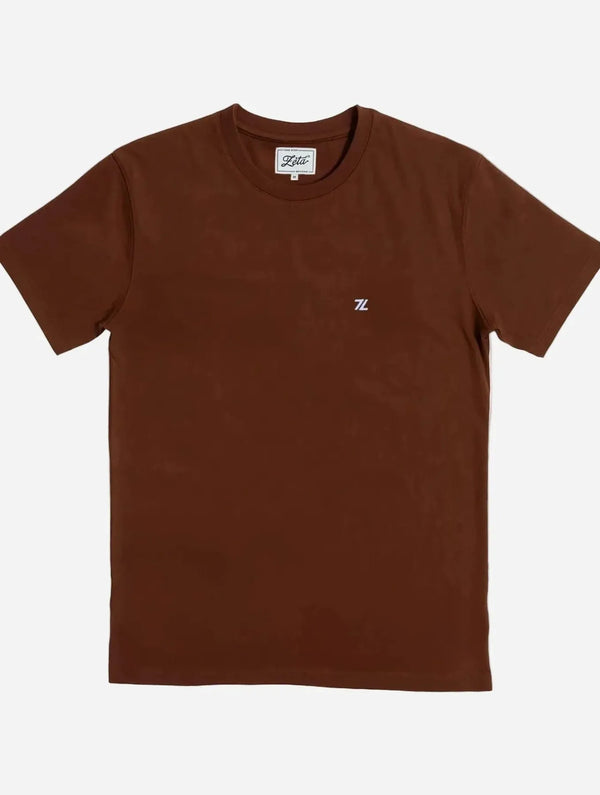 Zeta Shoes T-shirt Chocolat