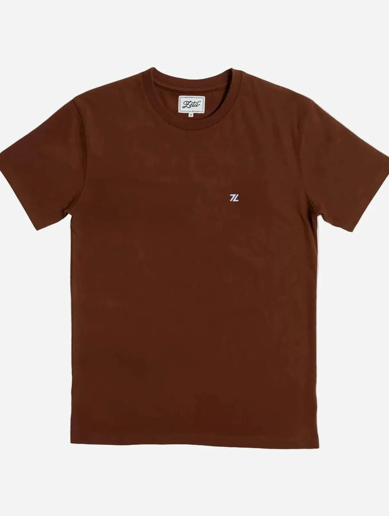Zeta Shoes T-shirt Chocolat