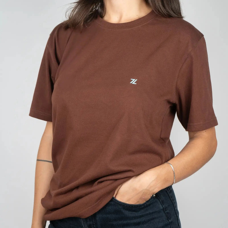 Zeta Shoes T-shirt Chocolat
