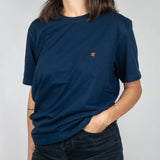 Immaculate Vegan - Zeta Shoes T-shirt Navy