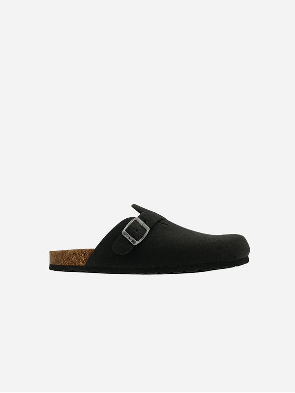 V.GAN Taro Comfort Men's Vegan Footbed Sandals | Black
