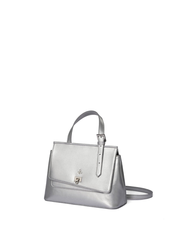 Miomojo Tecla Handbag S Silver – Apple