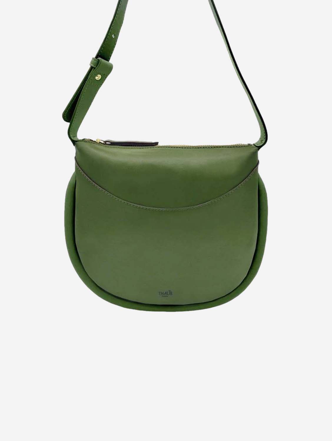 Thalie Adele Desserto® Cactus Leather Vegan Shoulder Bag | Green