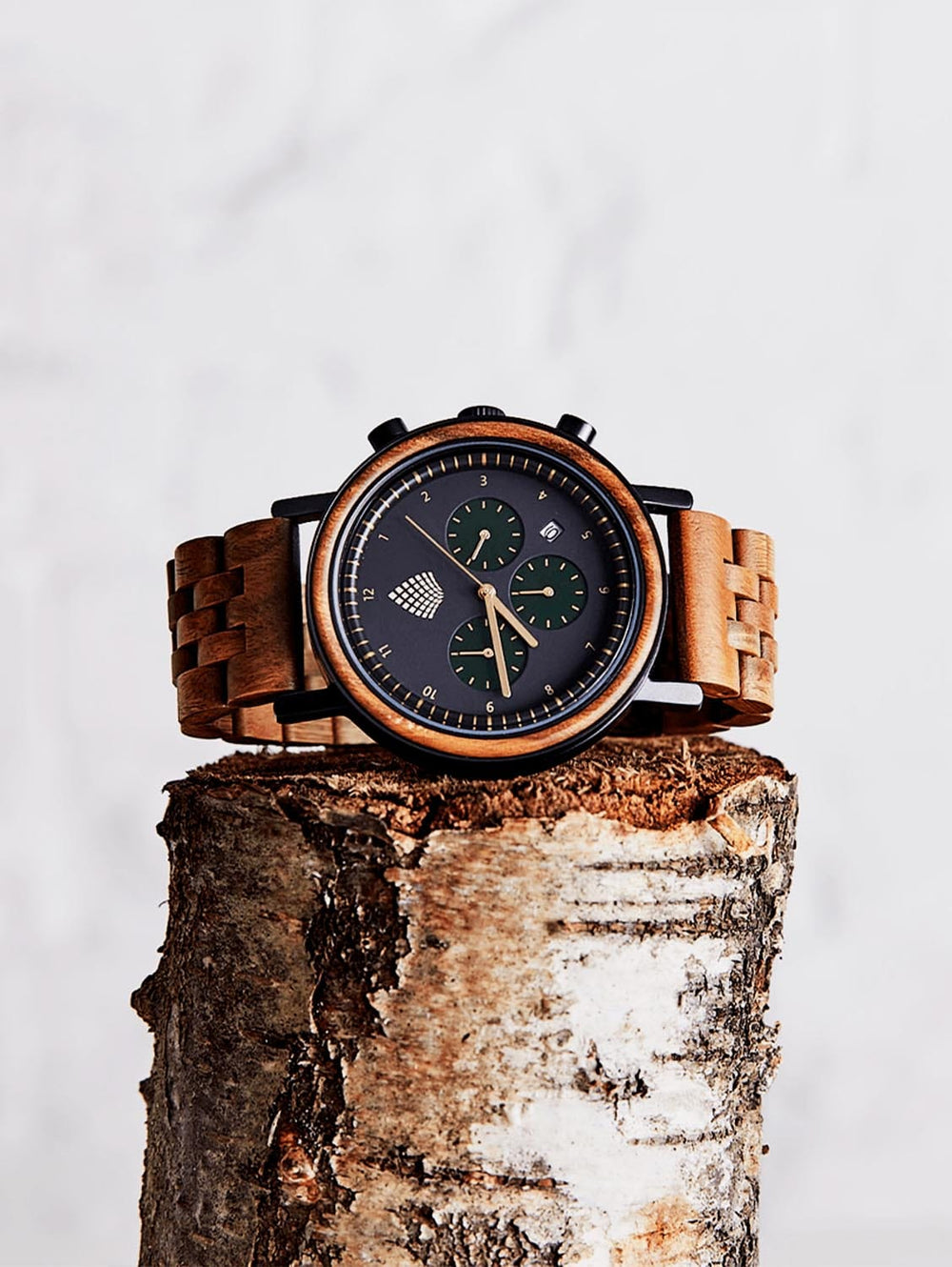 The Cedar Men's Vegan Wooden Watch | Brown