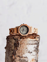 Immaculate Vegan - The Sustainable Watch Company The Willow Women's Vegan Wooden Watch | Natural Maple