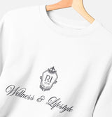 Immaculate Vegan - R1 CLUB Organic Cotton Wellness & Lifestyle Sweater | White