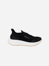 Immaculate Vegan - 8000kicks Runners Men's Hemp Leather Trainers | Black & White