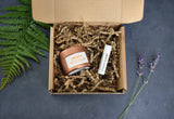 Immaculate Vegan - Ubiety 'Calm Me' Gift Box | Mandarin Candle & Lip Balm