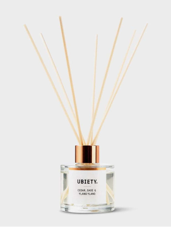 Ubiety Calming Reed Diffuser | Cedar, Sage & Ylang Ylang 115ml