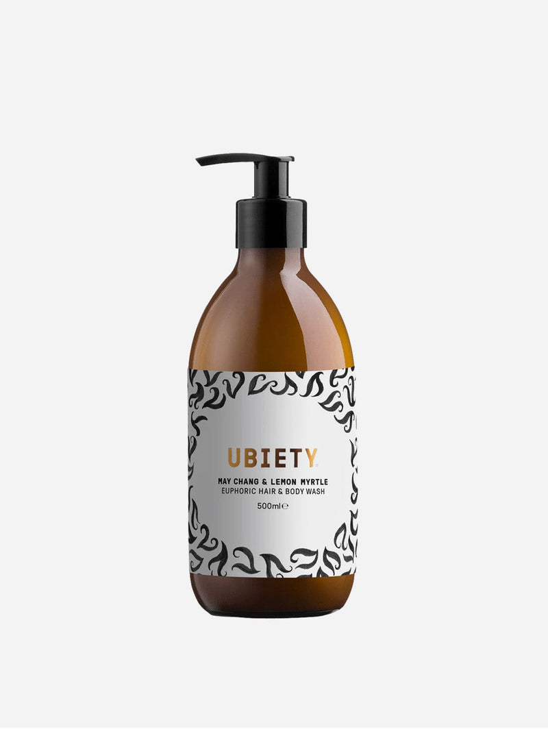 Ubiety Euphoric Hair & Body Wash | May Chang & Lemon Myrtle 500ml