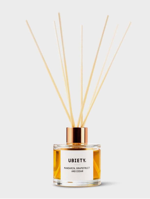 Ubiety Uplifting Reed Diffuser | Mandarin, Grapefruit & Cedar 115ml