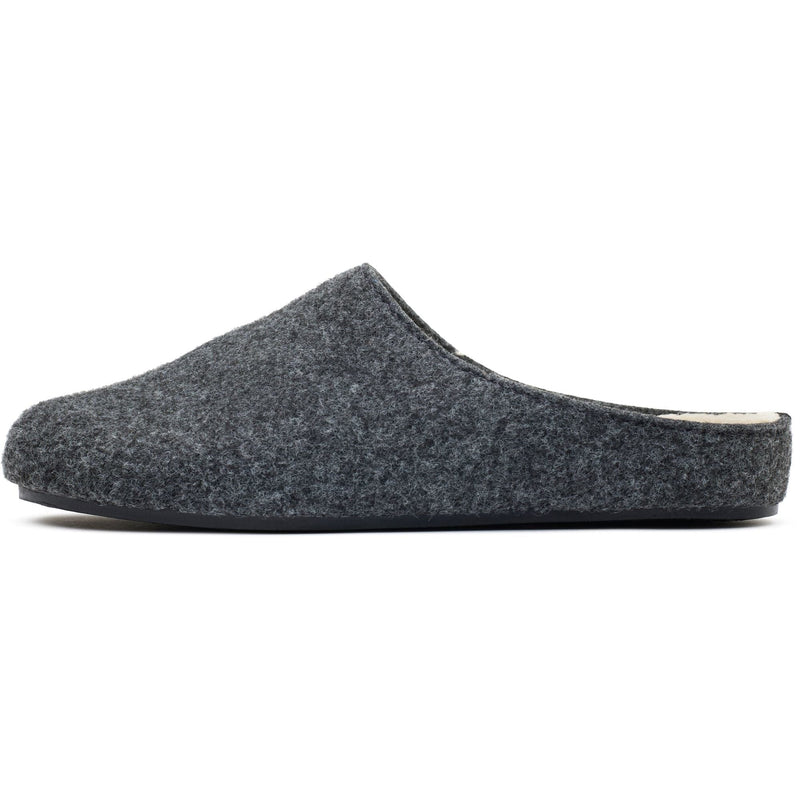 V.GAN Date Men's Vegan Mule Slippers | Dark Grey