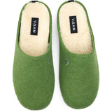 Immaculate Vegan - V.GAN Date Men's Vegan Mule Slippers | Green