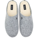 Immaculate Vegan - V.GAN Date Men's Vegan Mule Slippers | Light Grey