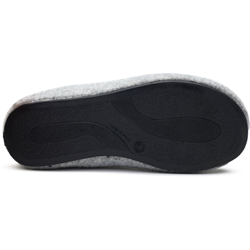 V.GAN Date Men's Vegan Mule Slippers | Light Grey