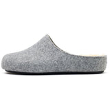 Immaculate Vegan - V.GAN Date Men's Vegan Mule Slippers | Light Grey