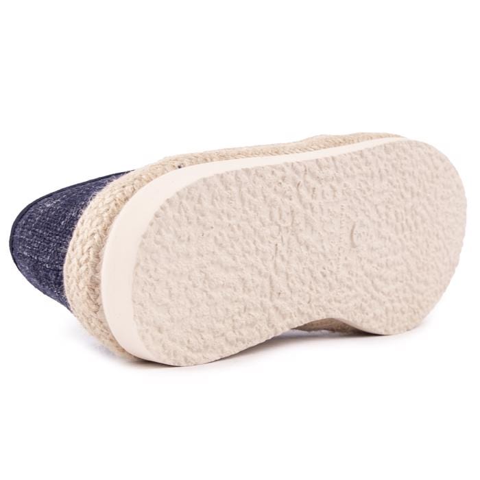 Pecan Men's Recycled Cotton Espadrilles Navy