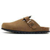 Immaculate Vegan - V.GAN Taro Comfort Men's Vegan Footbed Slippers | Brown