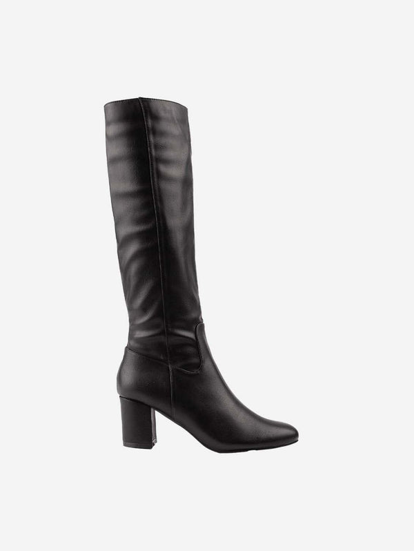 V.GAN Avocado Women's Vegan Leather Knee High Boots | Black UK3 / EU36 / US5.5