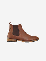 Immaculate Vegan - V.GAN Cardamom Men's Vegan Leather Chelsea Boots | Brown UK6 / EU40 / US7