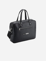 Immaculate Vegan - VEGAN Happy Vegan Leather Tailored Luxe Recycled PU Briefcase | Black Black / One Size