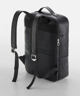 Immaculate Vegan - VEGAN Happy Vegan Tailored Luxe Recycled PU Backpack Black / ONE SIZE