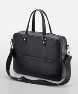 Immaculate Vegan - VEGAN Happy Vegan Tailored Luxe Recycled PU Briefcase Black / ONE SIZE