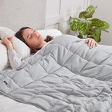 Immaculate Vegan - VEGAN Happy Vegan Weighted Blanket Grey / ONE SIZE