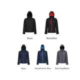 Immaculate Vegan - VEGAN Happy Vegan Men's Venturer 3-layer Hooded Softshell Jacket | Multiple Colours S / Navy