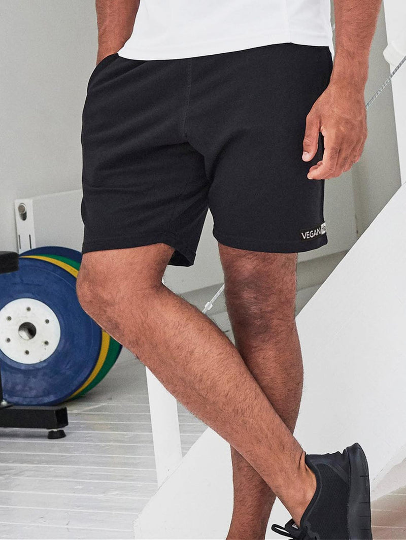 Vegan Men's Cool Jog Shorts | Grey