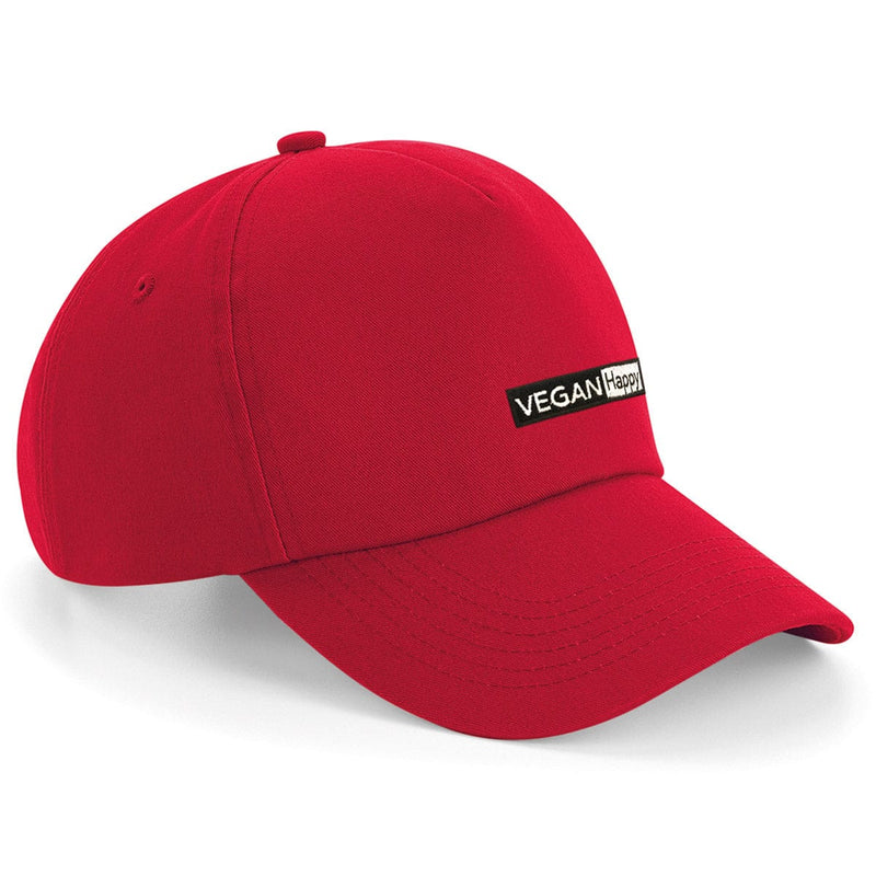 VEGAN Happy Vegan 100% Cotton Baseball Cap