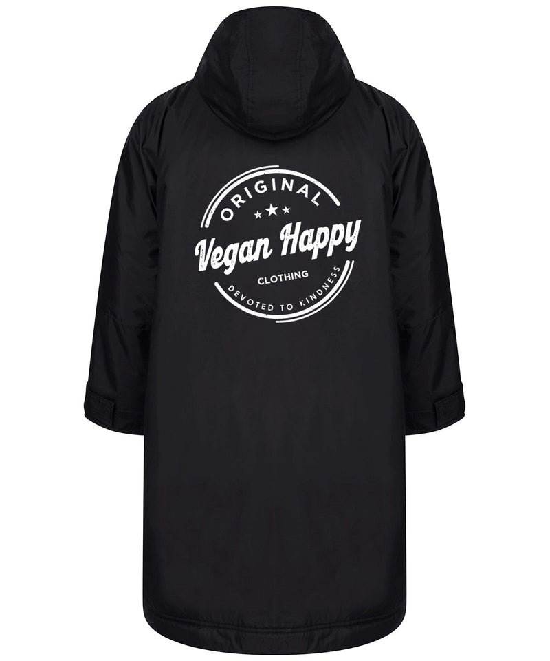 VEGAN Happy Vegan All-Weather Waterproof Robe & Camping Coat