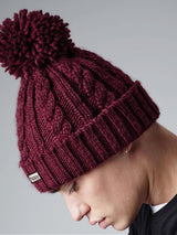 Immaculate Vegan - VEGAN Happy *Vegan Beanie - Cable Knit Melange