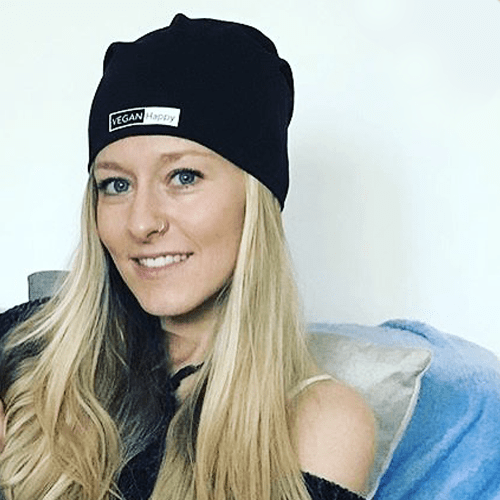 VEGAN Happy Vegan Beanie - Hemsedal Lightweight Slouchy